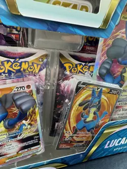Pokemon TCG: Lucario V Star Special Collection (4 Packs) - Factory Sealed NEW - Image 3