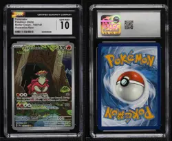 Turtonator Illustration Rare Pokemon SV07: Stellar Crown CGC 10 Gem Mint - Image 3