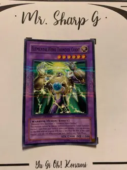 ELEMENTAL HERO THUNDER GIANT - LIMITED EDITION MF01-EN001 ENGLISH Yu Gi Oh! CARD - Image 2