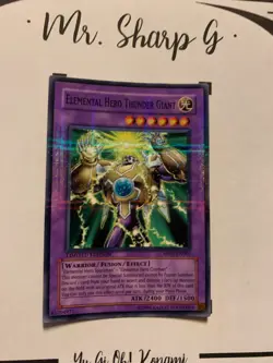 ELEMENTAL HERO THUNDER GIANT - LIMITED EDITION MF01-EN001 ENGLISH Yu Gi Oh! CARD - Image 3