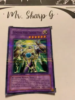ELEMENTAL HERO THUNDER GIANT - LIMITED EDITION MF01-EN001 ENGLISH Yu Gi Oh! CARD - Image 4