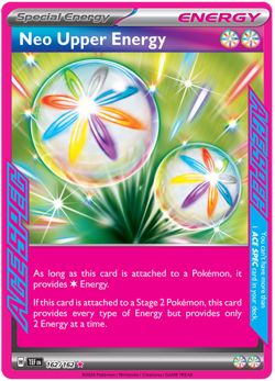 NEO UPPER ENERGY 162/162 TEMPORAL FORCES POKEMON (ACE SPEC, NM) - Image 1