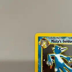 Misty's Golduck 12/132 1st Edition Holo Gym Challenge Pokemon TCG MP - Image 2