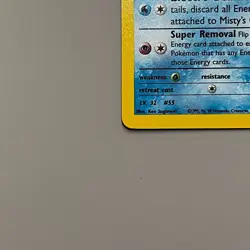 Misty's Golduck 12/132 1st Edition Holo Gym Challenge Pokemon TCG MP - Image 5
