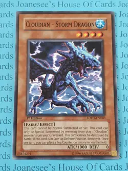 Cloudian - Storm Dragon LODT-EN040 Common Yu-Gi-Oh Card 1st Edition New - Image 1