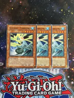 GLAS-EN013 x3 Cloudian - Turbulence Common Playset Yugioh - Image 1