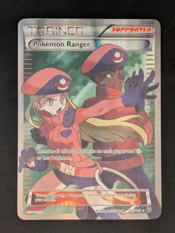 2016 Pokemon TCG Pokemon Ranger #113/114 XY Steam Siege Full Art Ultra Rare Holo - Image 1