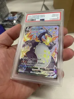 PSA 10 Charizard VMAX SV107/SV122 Shining Fates Pokemon 2021 NEW SLAB FRESH - Image 2