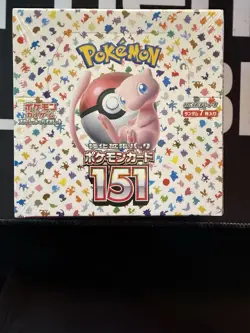 Pokemon TCG: Scarlet & Violet - 151 Booster Box - 20 Packs - Japanese - Image 1