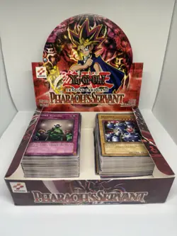 Yu Gi Oh Pharaohs Servant 1st Edition Opened box + Commons + Opened Packs - Image 1