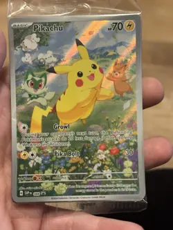 Pikachu 088 SEALED Paldea Adventure Chest Black Star Promo Pokemon TCG MINT - Image 3