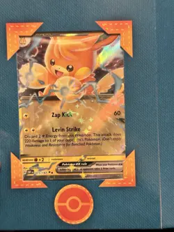 Pikachu 088 SEALED Paldea Adventure Chest Black Star Promo Pokemon TCG MINT - Image 5