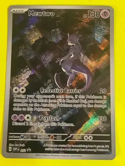 DA108176 Pokemon 2023 151 SVP en Mewtwo EX 052 Ultra Premium Black Star Promo - Image 1