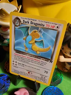 Pokemon TCG Vintage 2000 Team Rocket Set Dark Dragonite 22/82 NM/M Non Holo - Image 3