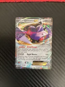 Genesect EX 64/124 Ultra Rare Fates Collide Pokemon TCG NM - Image 1