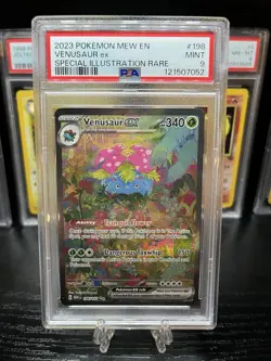 Pokemon TCG Venusaur EX Scarlet & Violet 151 Sir 198/165 PSA 9 - Image 1