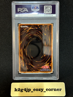 PSA 9 Mint YuGiOh Dark Magician Girl P4-01 Ultra Rare Premium Pack Japanese 2001 - Image 2