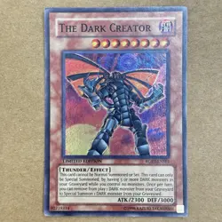 Yu-Gi-Oh! The Dark Creator RGBT-ENSE1 Limited Edition Super Rare NM - Image 1