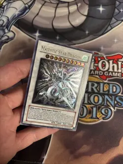 (MC) Yugioh Majestic Star Dragon SOVR-EN040 Unlimited Ultimate Rare Holo VLP - Image 3