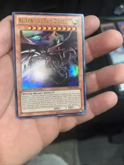 Yu-Gi-Oh! TCG Slifer The Sky Dragon Jump-en061 Ultra Rare Holo Limited Edition - Image 1