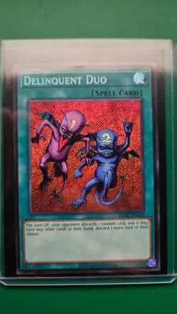 Delinquent Duo LCKC-EN101 [Secret Rare/Holo Bleed] - Image 1