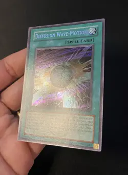 YUGIOH 1st EDITION MFC-107 DIFFUSION WAVE-MOTION SECRET RARE NEAR MINTY - Image 3