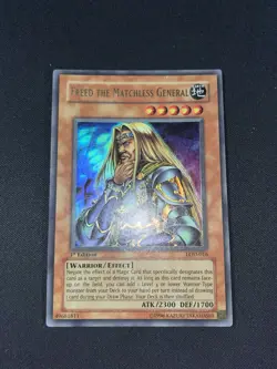 YUGIOH FREED THE MATCHLESS GENERAL LOD-016 1ST Ed NM-Mint See Pics - Image 1