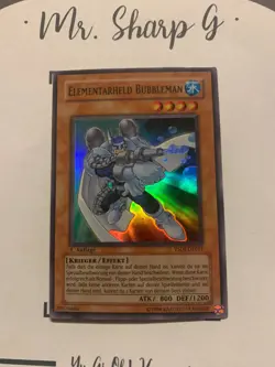 ELEMENTARHELD BUBBLEMAN - 1. AUFLAGE YSDJ-DE017 DEUTSCH Yu-Gi-Oh! CARD SUPER R - Image 4