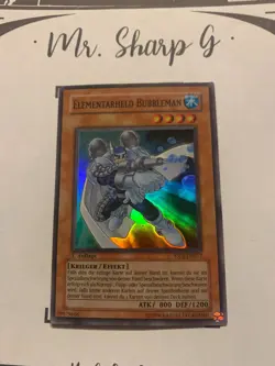 ELEMENTARHELD BUBBLEMAN - 1. AUFLAGE YSDJ-DE017 DEUTSCH Yu-Gi-Oh! CARD SUPER R - Image 5