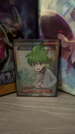 Pokemon TCG Wally Full Art Trainer Roaring Skies 107 Ultra Rare Card - Image 1