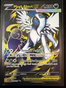 Mega Absol ex - 161/132 - Ultra Rare - Mega Evolutions - Pokemon Card - NM/M - Image 1