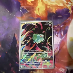 Pokemon Card Bulbasaur 133/132 Mega Evolution Stamped Promo - Image 1