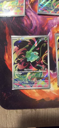 Pokemon Card Bulbasaur 133/132 Mega Evolution Stamped Promo - Image 4