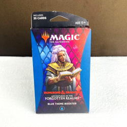 NEW! Magic the Gathering Dungeons & Dragons Forgotten Realms Blue Booster Pack - Image 1