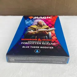 NEW! Magic the Gathering Dungeons & Dragons Forgotten Realms Blue Booster Pack - Image 3