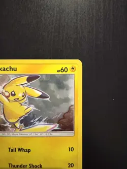 Pikachu SM98 Cosmos Holo Black Star Promo Pokemon Card Rare Sun & Moon 2017 - Image 3