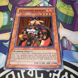 Command Knight DB2-EN114 Super Rare Yugioh - Image 1
