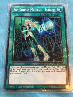 YuGiOh! Sky Striker Mobilize - Engage - M/NM - RA03-EN269 - Platinum Secret - Image 1