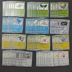 100 Lot Pokemon S-Chinese Card Dartrix Decidueye Suicune Rotom FM - Image 1