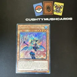 YUGIOH CHOCOLATE MAGICIAN GIRL SECRET RARE MVP1-ENS52 1ST EDITION - Image 1