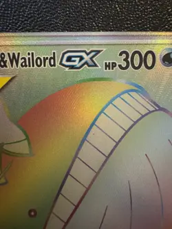 Pokemon Card MagiKarp & Wailord GX -(Secret) 183/181 SM - Team Up (SM9) - Image 2