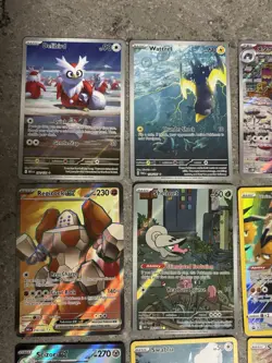 16 Card Pokemon Full Art Illustration Rare Lot - Mega Evolutions Lost Origin CZ - Image 2