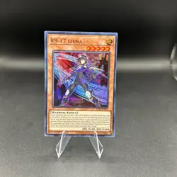 YU-GI-OH! K9-17 Izuna JUHU-EN031 Ultra Rare Justice Hunters - Image 1