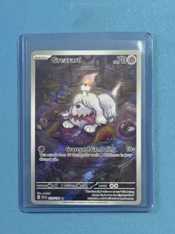 Greavard IR 214/198 Scarlet & Violet Base Set Pokemon Card Mint NM - Image 4