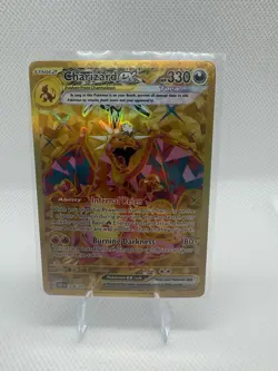 Pokemon TCG Charizard EX Obsidian Flames Holo Hyper Rare Card 228/197 - Image 1