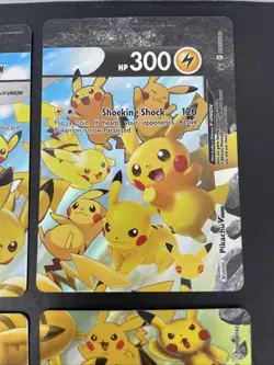 Pikachu V-Union SWSH Promo Pokemon Trading Cards Set - Image 3