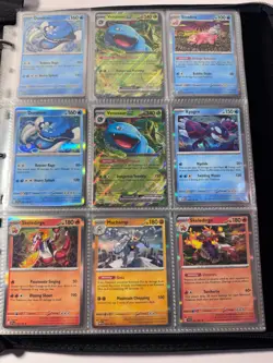Pokemon Binder Lot - 108 cards All Holo/Reverse - SV Era - NM-Mt - Ships Free! - Image 1