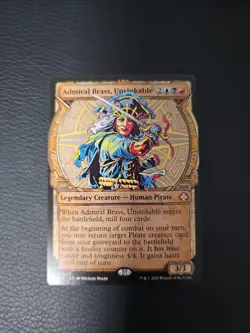 Admiral Brass, Unsinkable - Showcase M MTG Commander: The Lost Caverns of Ixalan - Image 1