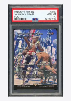 MTG PSA 10 Vaan, Aspiring Sky Pirate Foil 2025 #0038 FCA English - Image 1