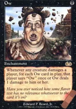 Ow - Unglued # MTG Magic The Gathering - Image 1